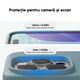 Husa CASEY STUDIOS™ compatibila cu iPhone 16 Pro Max, Soft Silicone Premium, Microfibra in Interior, Midnight Blue, de Protectie, Ultra Slim, pentru Incarcare Wireless, Margini Ridicate de Protectia Ecranului si a Camerelor