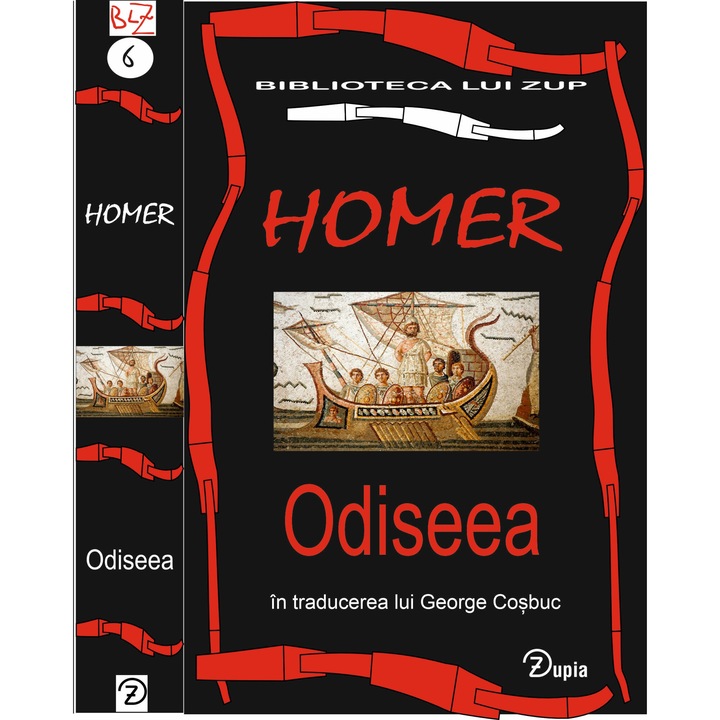 Odiseea - Homer - traducere de G. Cosbuc - 200x130 - 596 p