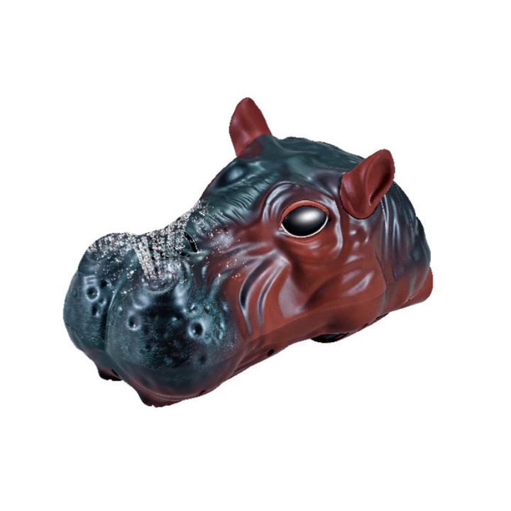 Interaktív gyerekjátékok, valósághű akció, elektromos víziló, vízpermet, dupla spirál