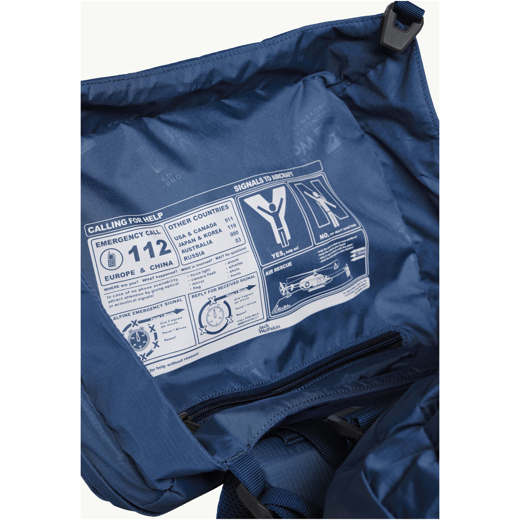 Туристическа раница Jack Wolfskin Highland Trail 55/5 Men, Evening