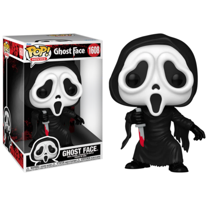Figurina Funko POP! - Ghost Face, 9cm, alb/negru