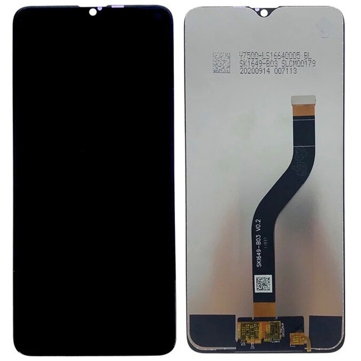 Kompatibilis kijelző Samsung Galaxy A20s A207 Black