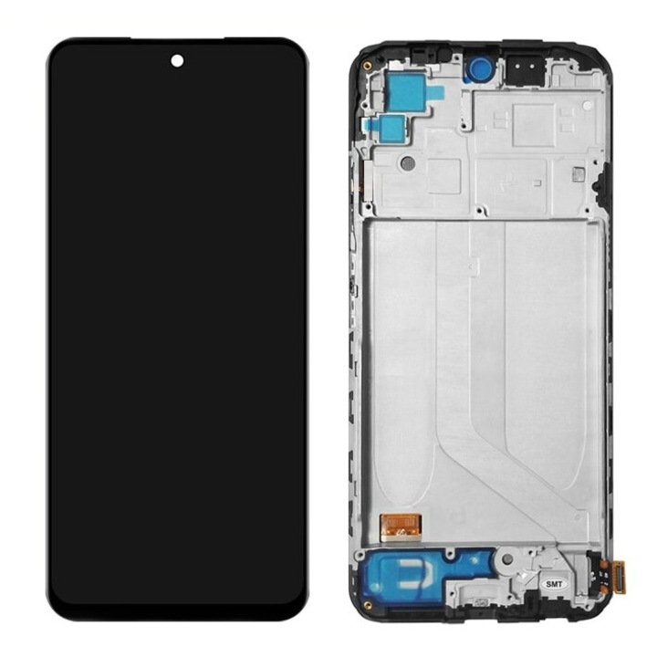 Display Compatibil Xiaomi Redmi Note 10 4G OLED Cu Rama Negru