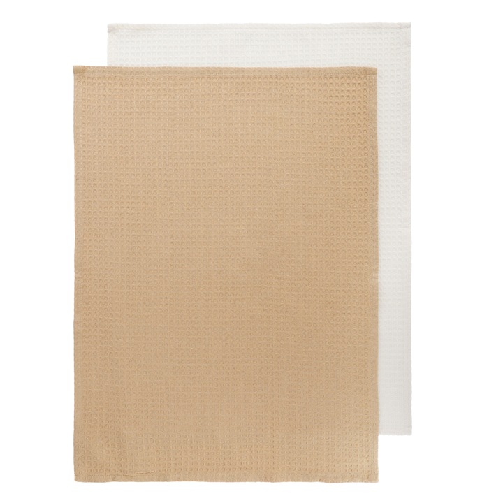 Комплект кухненски кърпи HOMLA Femelo Beige 2,50х70см
