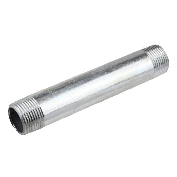 Поцинкована шпилка с резба от двата края, външна резба 1/2", 20см