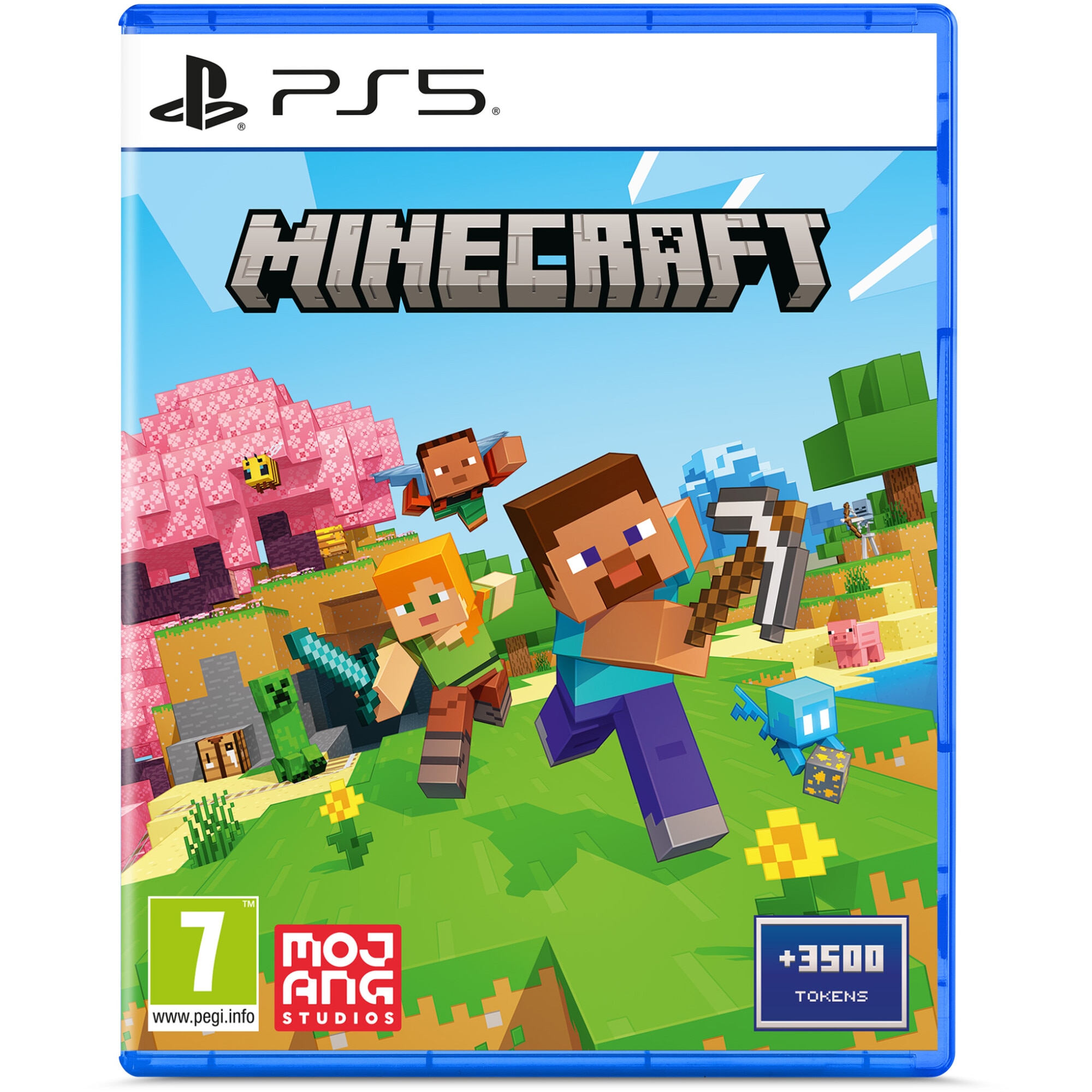 Joc Minecraft pentru PlayStation 5 + 3500 Tokens