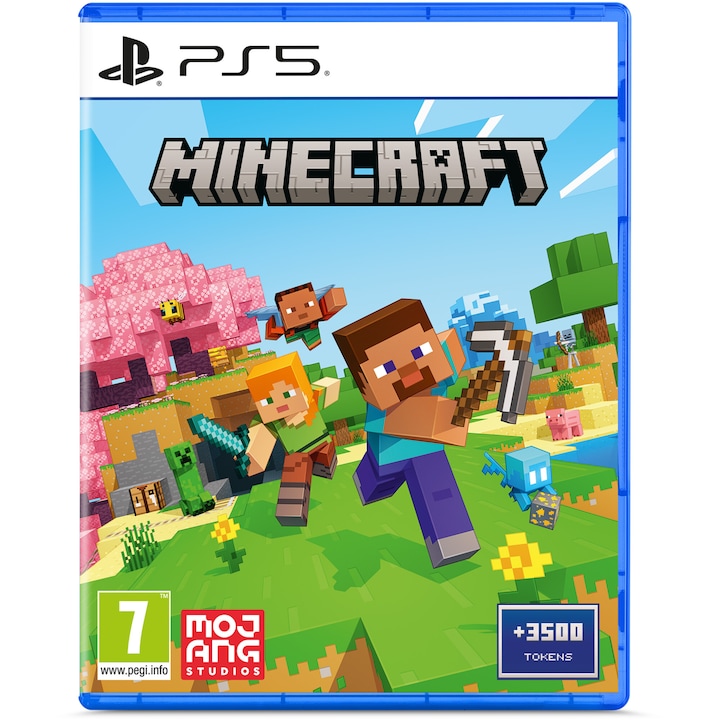 Игра Minecraft за PlayStation 5 + 3500 Tokens