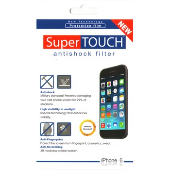 Folie de protectie Super Touch Antishock pentru iPhone 6 Folie de protectie Super Touch Antishock pentru iPhone 6