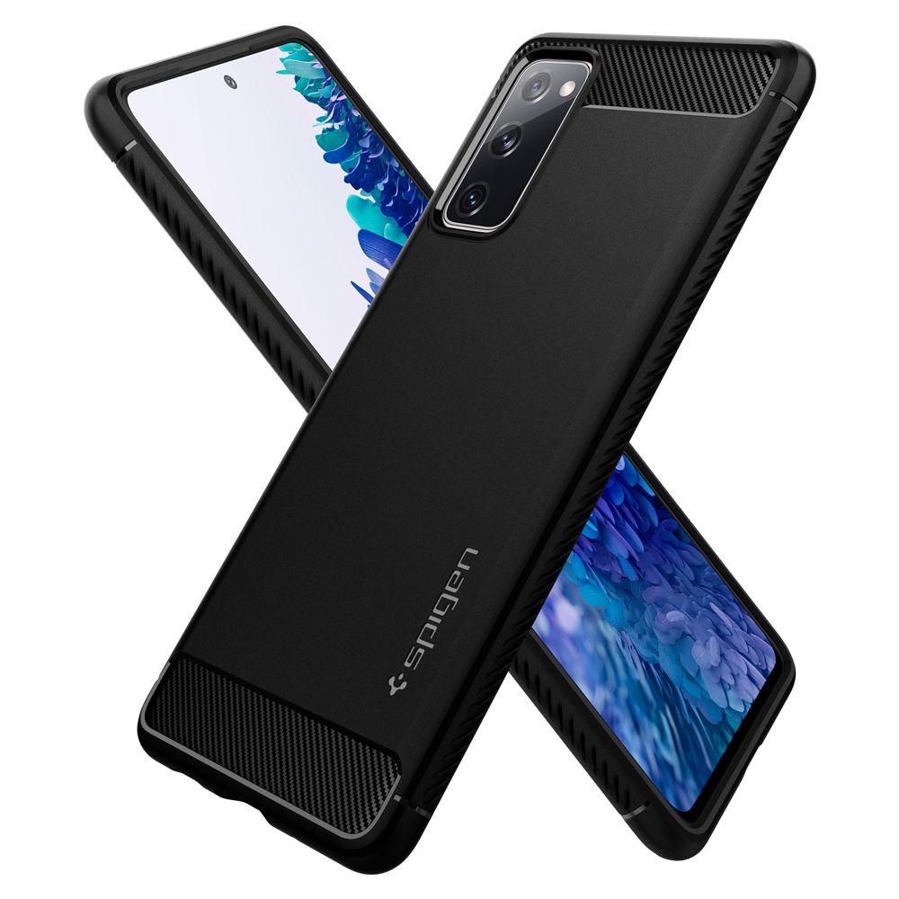 Carcasa Spigen Rugged Armor compatibila cu Samsung Galaxy S20 FE Matte Black