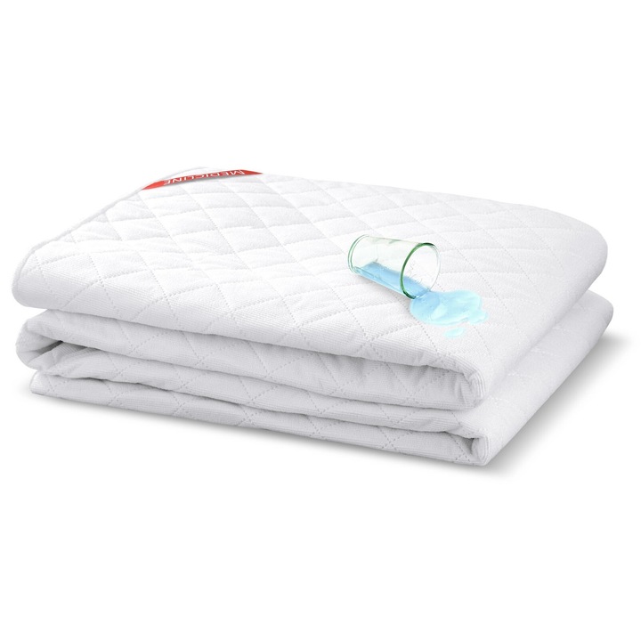 Matracvédő, AIO Factory, vízálló, 80x200cm, fehér