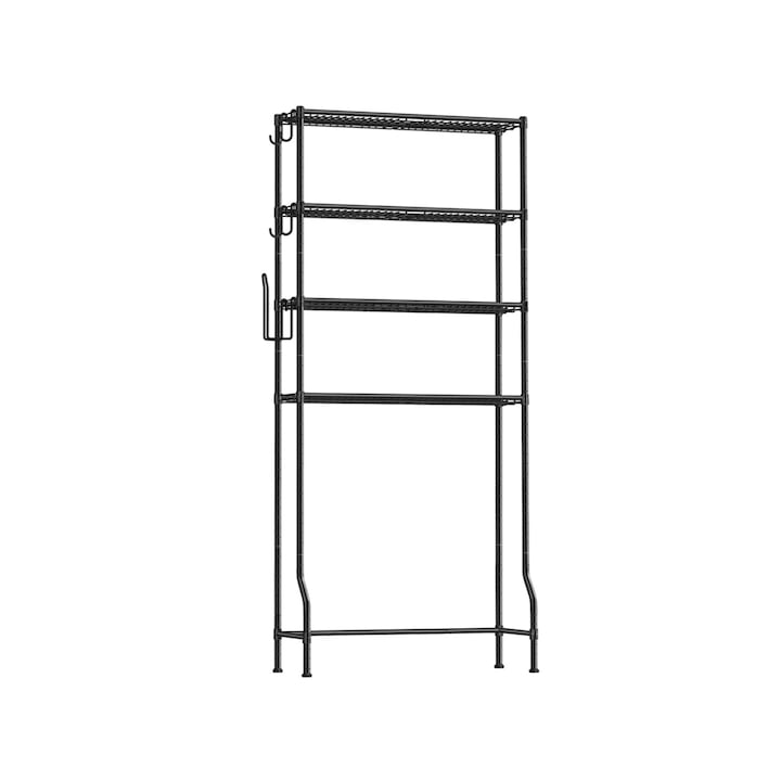 Рафт, Songmics, RT-0173, черен, 83x30x179 см