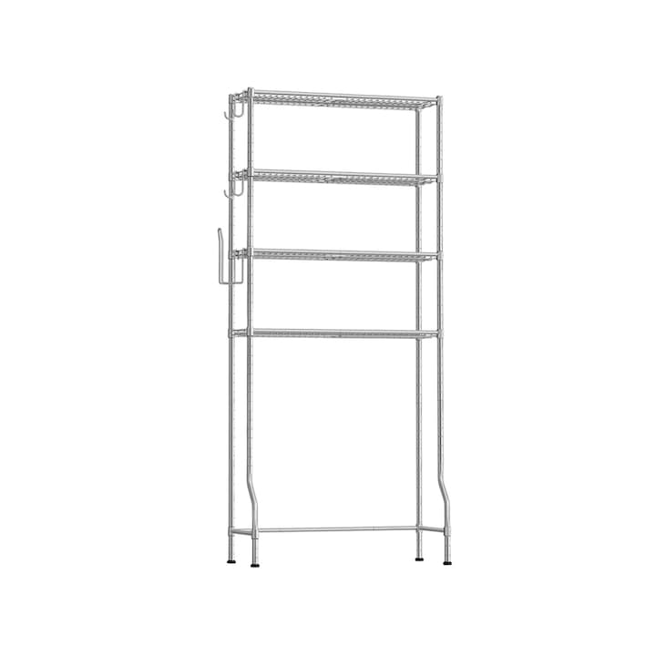 Рафт, Songmics, RT-0172, сив, 83x30x179 см