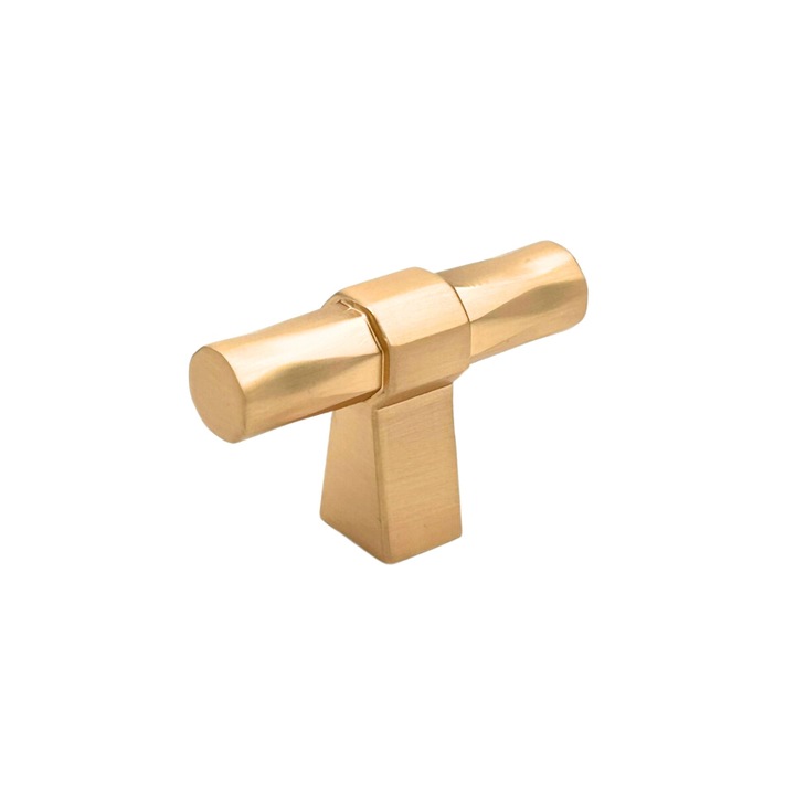 Копче за мебели KOLN 50х35 мм, матирано злато