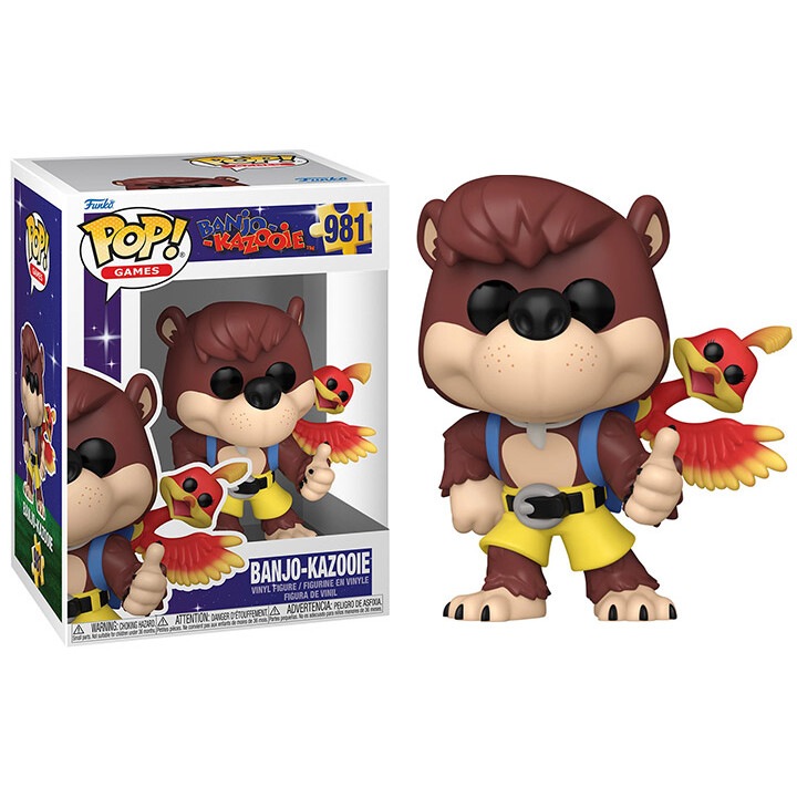 Figurina Banjo & Kazooie, FunKo, 981, 3 ani+