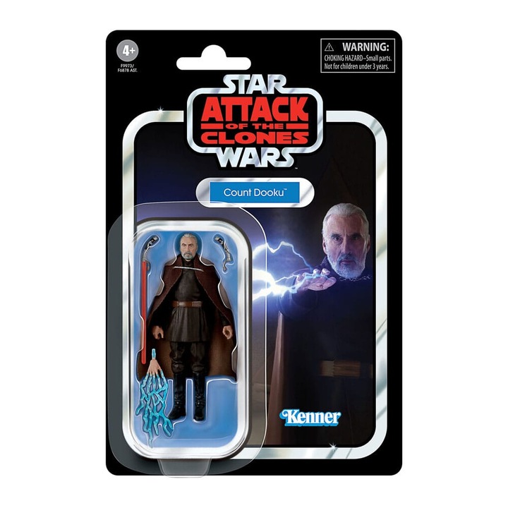 Figurina Contele Dooku, Hasbro, Star Wars Attack of the Clones