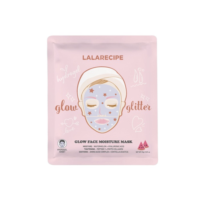 Masca hidrogel iluminatoare (Glow Face Moisture Mask) – Lala Recipe