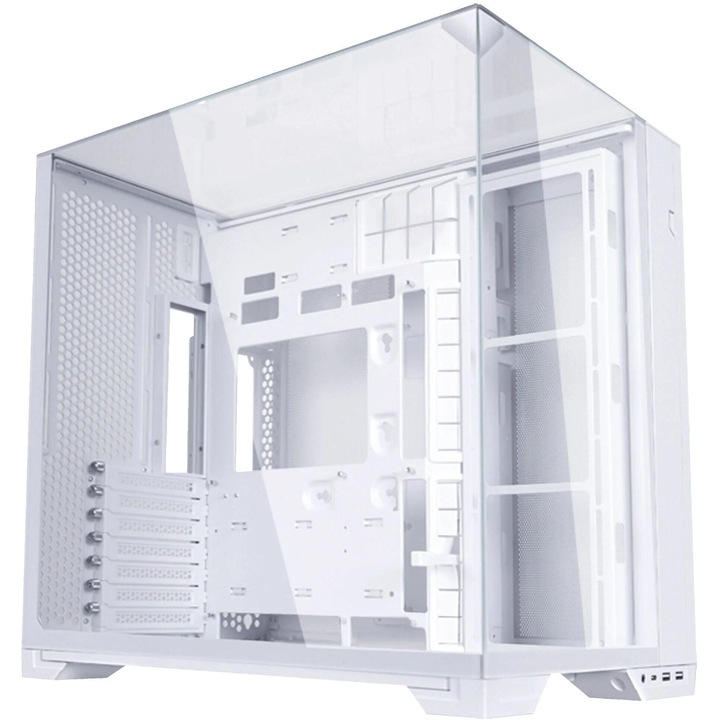 Компютърна кутия Lian Li O11 Vision Compact, Бял, Middle Tower