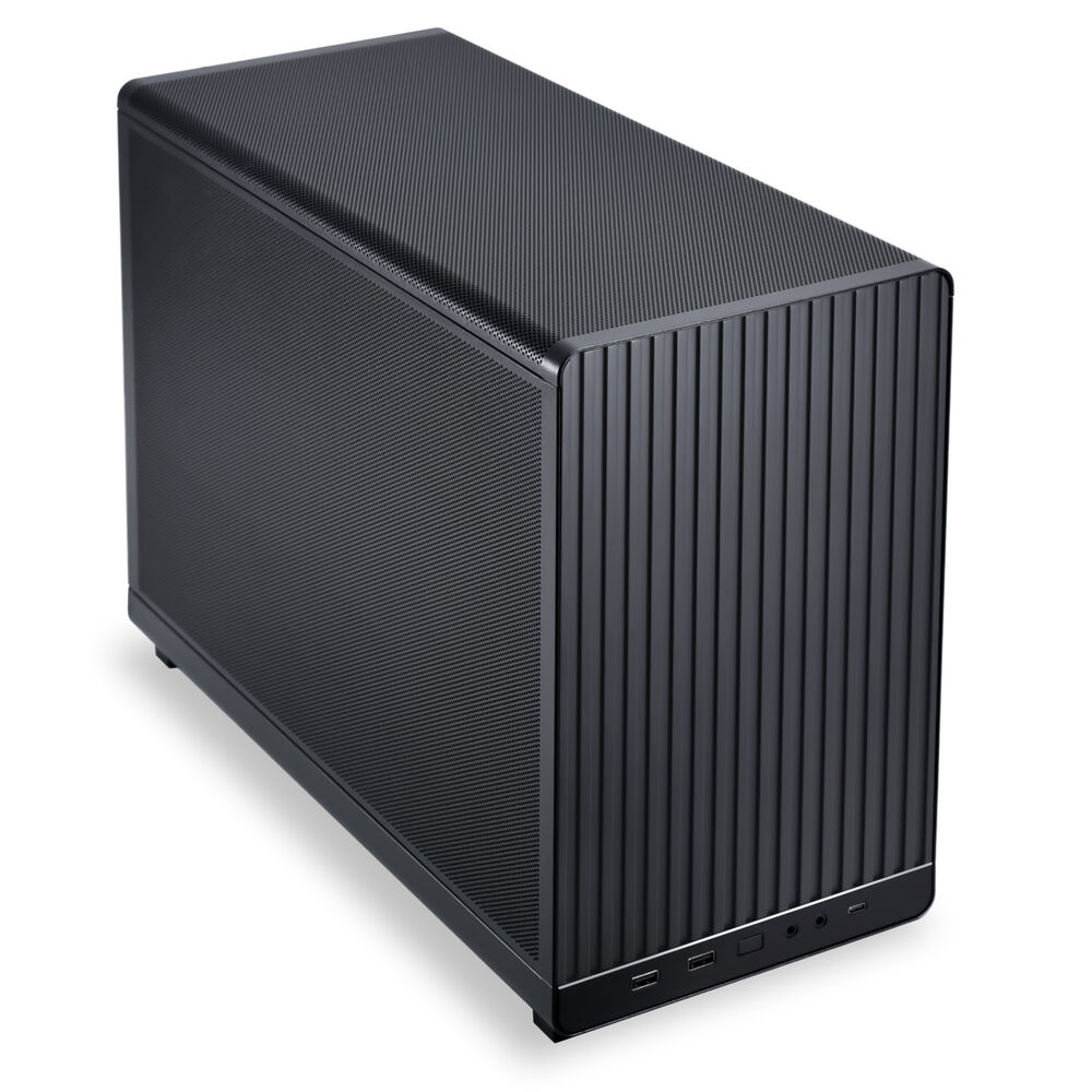 Carcasa Lian Li DAN Cases A3-mATX, Micro-ATX, fara sursa, Negru