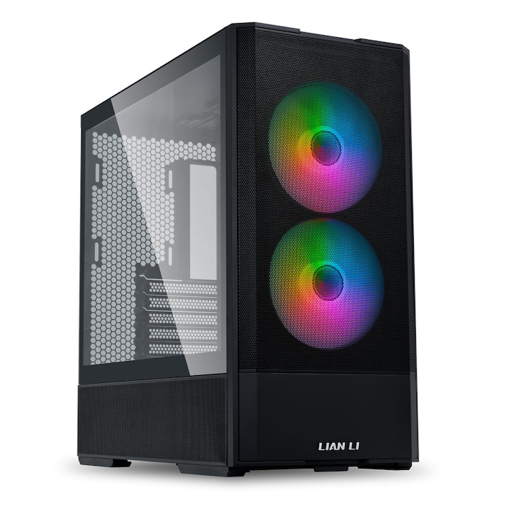 ΠΠΎΠΌΠΏΡΡΡΡΠ½Π° ΠΊΡΡΠΈΡ Lian Li LANCOOL 207, Π§Π΅ΡΠ΅Π½, Middle Tower