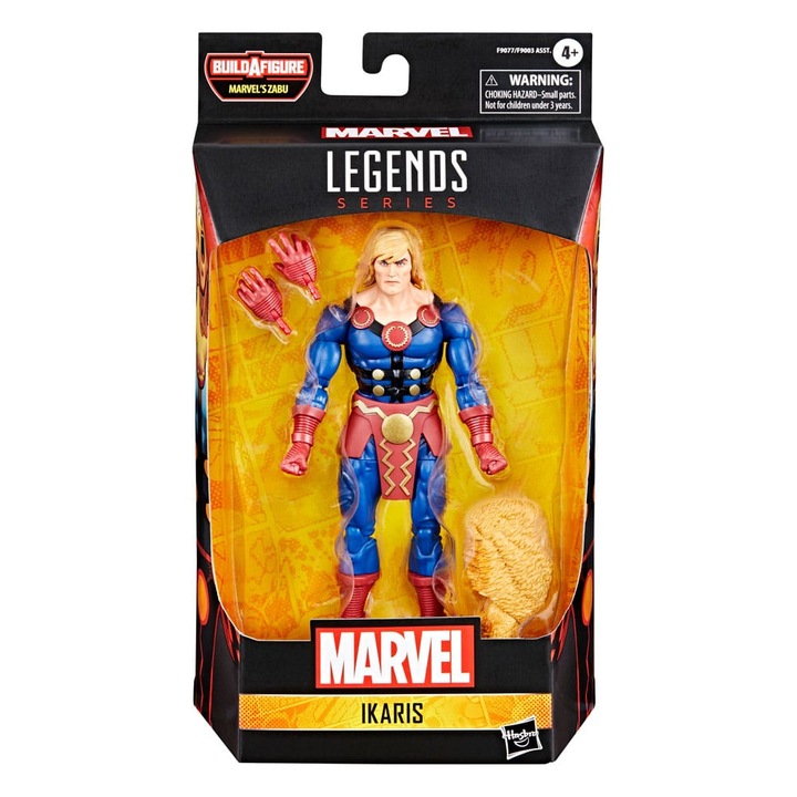 Figurina Marvel Legends, Hasbro, Ikaris, BAF Marvel's Zabu