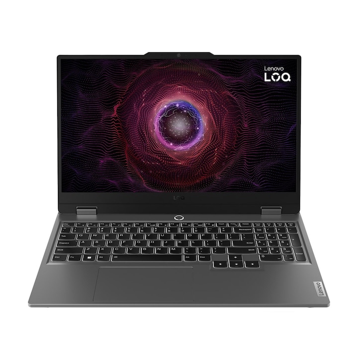 Lenovo LOQ Laptop, 15,6" Full HD, AMD Ryzen™ 5 7235HS 4,2 GHz-ig, 16 GB RAM DDR5 4800, 512 GB SSD, NVIDIA® GeForce® RTX 3050 6 GB, Windows 11 Home, Szürke