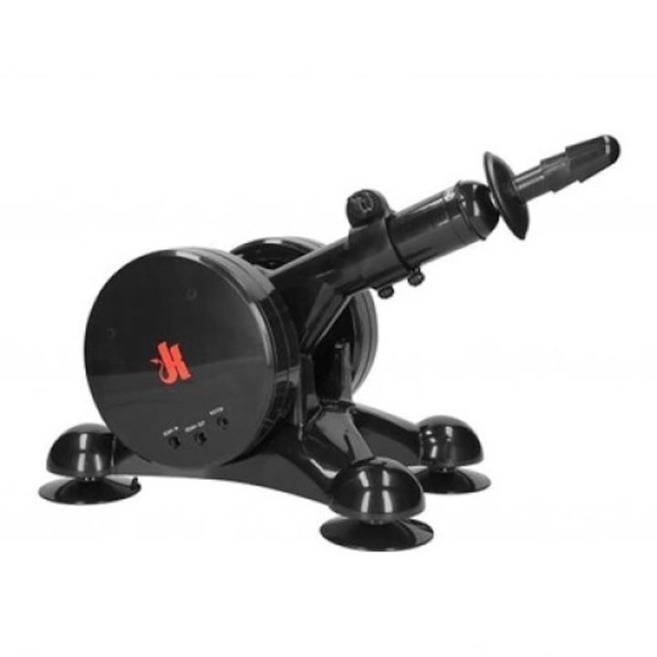 Power Banger szexgép, Doc Johnson, 4 tapadókorong, változtatható sebességű, többszínű