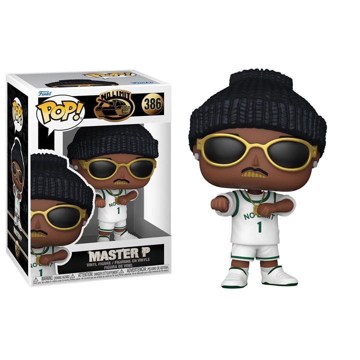 Фигура Master P, Funko POP! Скали, 9 см, многоцветни