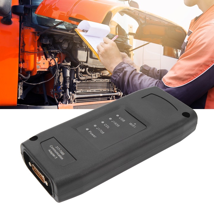Диагностичен адаптер Jormftte, комплект, бърза комуникация, J1939, WiFi