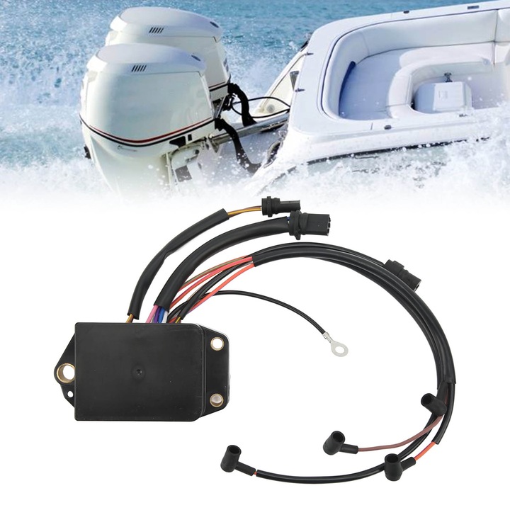 Пакет за захранване на извънбордов двигател Jormftte, съвместим с Evinrude Johnson V4 85-115HP, ABS, без ограничение на оборотите