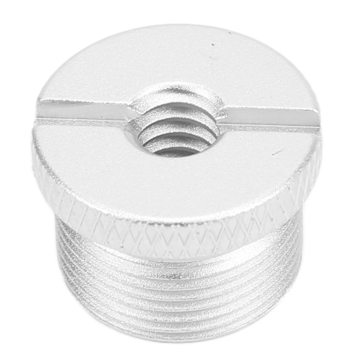 Menetes adapter 1/4 hüvelykes belső menetről 5/8 hüvelykes külső menetre, AMRINUGL, alumínium, könnyen használható, 6g