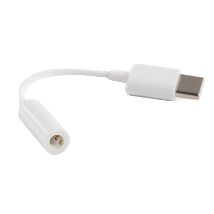 Adaptor original pentru casti de tip C la 3,5 mm USB C tata la 3,5 mm mama Cablu AUX pentru casti
