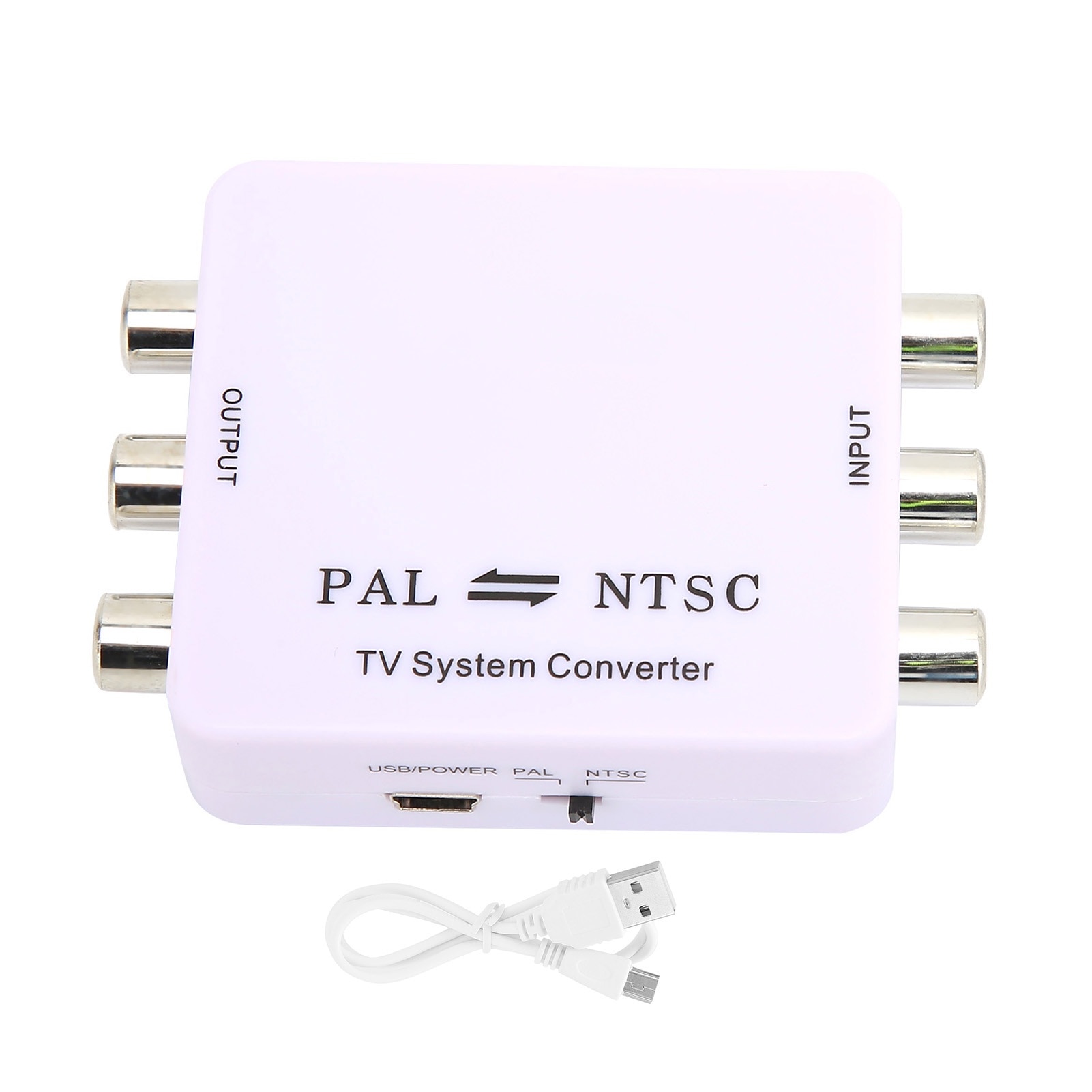 Converter PAL/NTSC, Mmgoqqt, 1080P, ABS, pentru DVD, VCR, console
