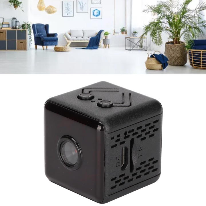 WiFi térfigyelő kamera 4K, Mmgoqqt, 1080P, mozgásérzékelés, éjszakai, 150°-os szög, 3-5m, szett