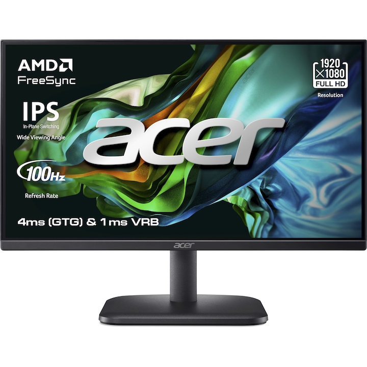 Монитор 21.5'' Acer EK220QE3bi, LED, IPS, 1920 x 1080, VGA, 1 x HDMI 1.4
