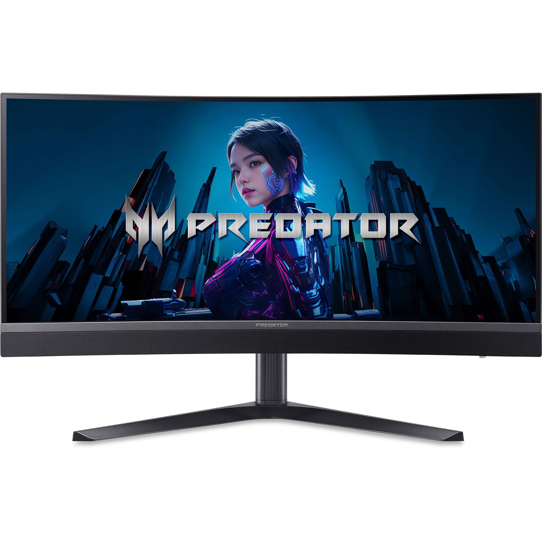 Монитор 34'' Acer Predator X34V3bmiiphuzx, Mini LED, VA, 3440 x 1440, 2 ...