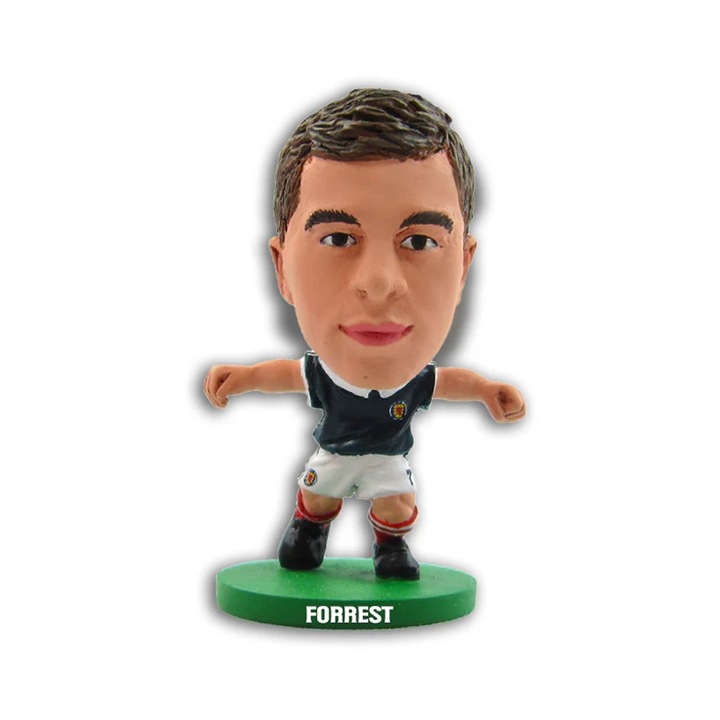 Колекционерска фигурка SoccerStarz *222106, Scotland National Team James Forrest, Ръчно изработена, 5 см, Многоцветен