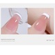 Set stampila nail art, transparent, silicon/acril