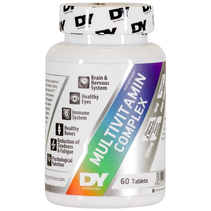 Étrend-kiegészítő Dorian Yates Nutrition Multivitamin Complex, 60 tabletta