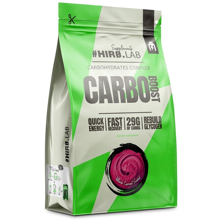 Хранителна добавка Hero.Lab Carbo Boost / Carbohydrates Complex, Портокал, 1000 грама