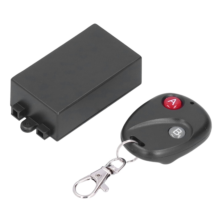 Безжичен превключвател с дистанционно, Mmgoqqt, 85V-250V, разстояние на работа 10-30m, 2 бутона