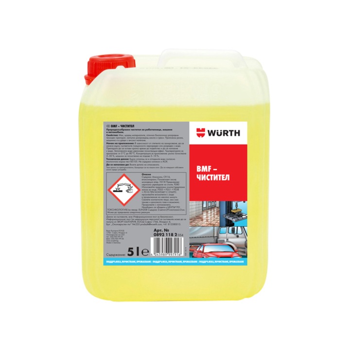 Detergent universal Wurth BMF, natural, 5L