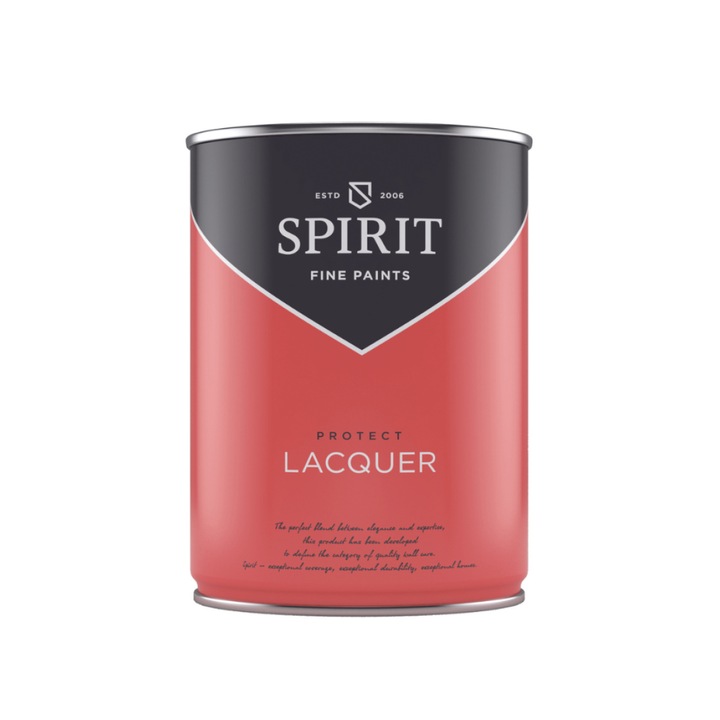 Защитен лак за стени Spirit Protect Lacquer, Сатенен блясък, 1Л, Безцветен