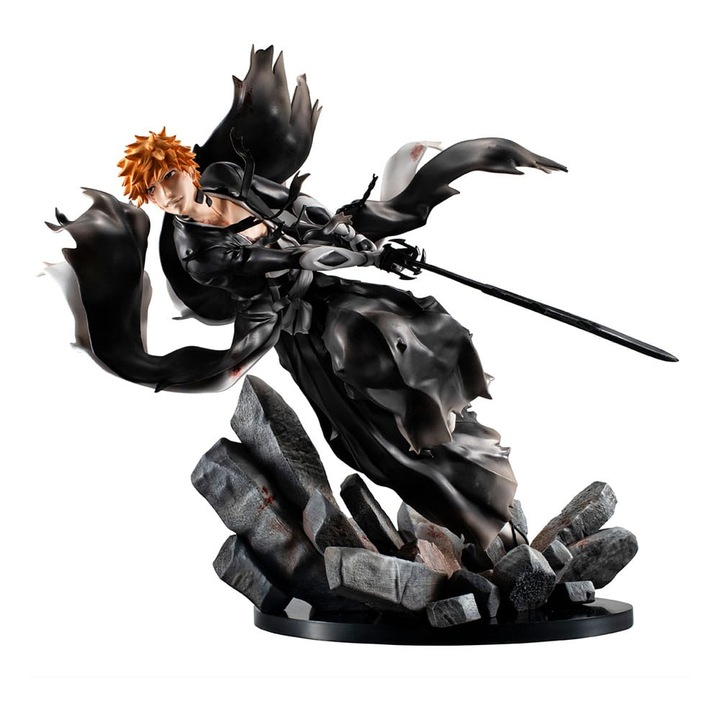 Figurina Ichigo Kurosaki, Megahouse, Bleach: Thousand-Year Blood War, 25x30cm