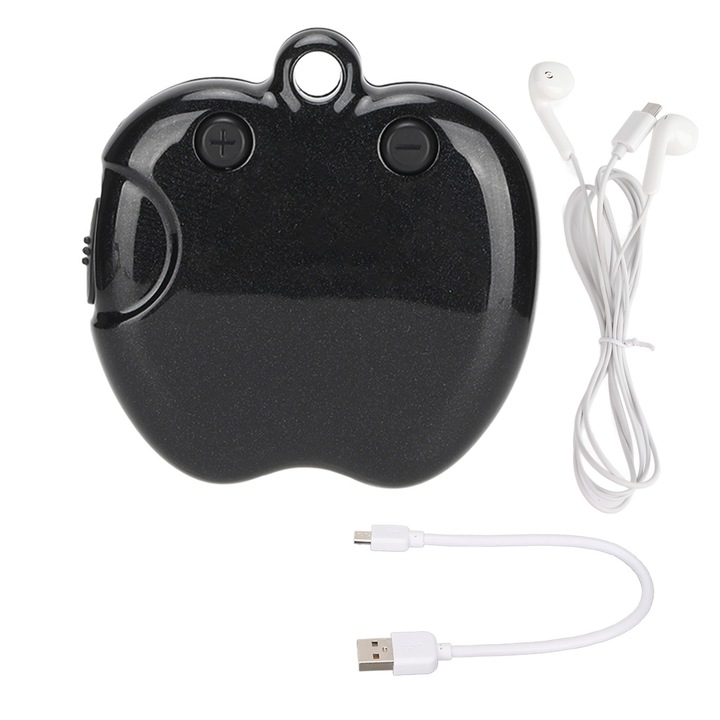 Mmgoqqt мини диктофон, 1GB, ABS, 20Hz-20KHz, с ремък, функция за запис с един бутон