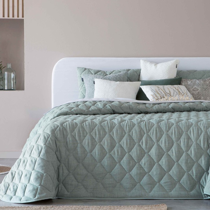 Rustik Agua huzat, mérete 200x270 cm + 2 db. 50x70 cm-es fedők