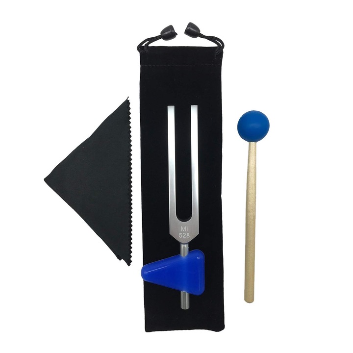 JENUOS 528 HZ orvosi hangvilla, vibrációs terápiához, alumínium, többszínű