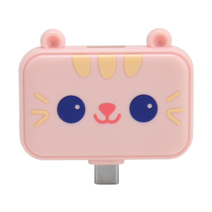 Statie de andocare hub tip C 3 in 1, transmisie de mare viteza, multifunctionala, tip C la USB3.0 USB2.0 pentru Windows pentru Android Roz, Enforose