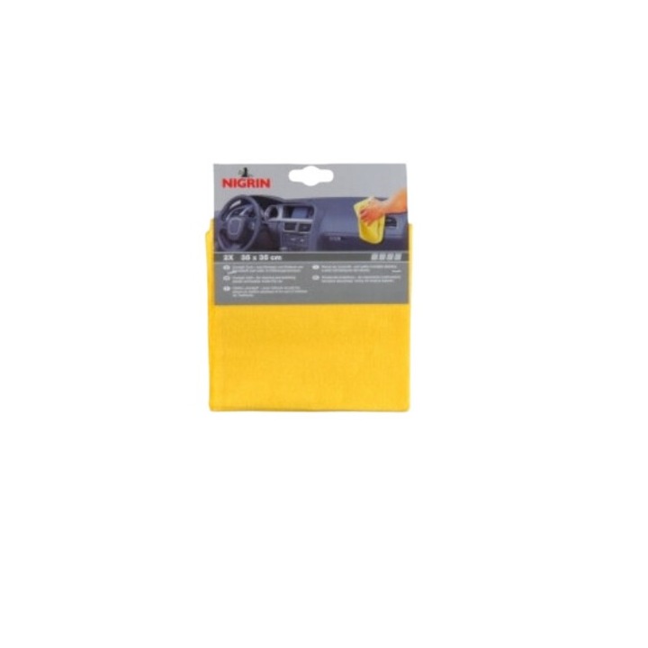 Set de lavete din bumbac pentru lustruirea bordului 35x35 cm