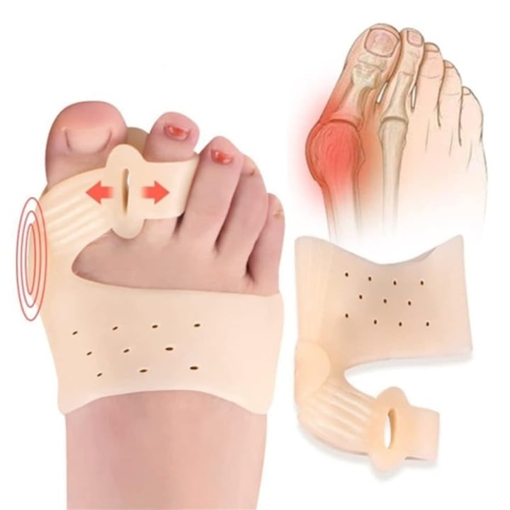 Corector de degete, suport ortopedic, ajustabil, unisex, silicon moale