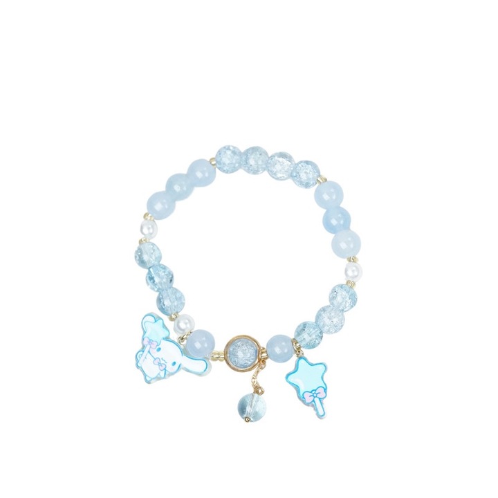 Bratara dama, Piatra naturala, Albastru